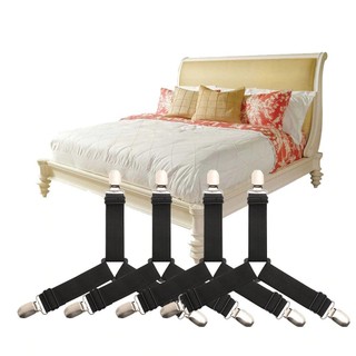 [Không Thể Cựa Quậy] Set 4 Kẹp Ga Giường Cố Định Chống Xê Dịch Cho Bạn An Tâm Vận Động Mọi Tư Thế