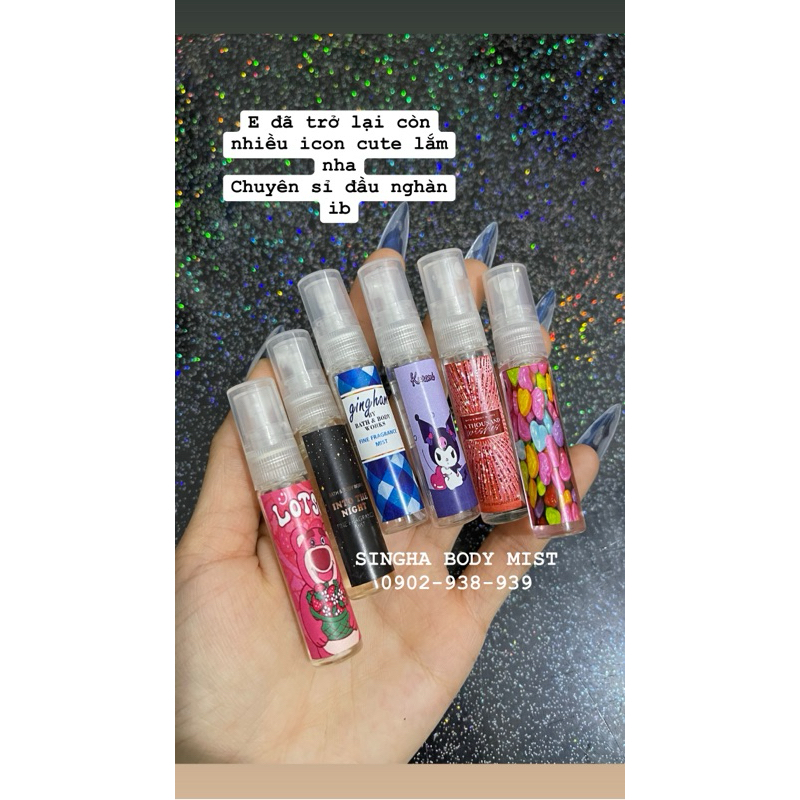 Body Mist Gấu Dâu Lotso - Hoạt Hình