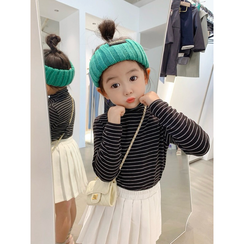 Áo giữ nhiệt cho bé trai và bé gái Batala kids, áo thu đông cổ 3cm giữ ấm cho bé từ 6-19kg