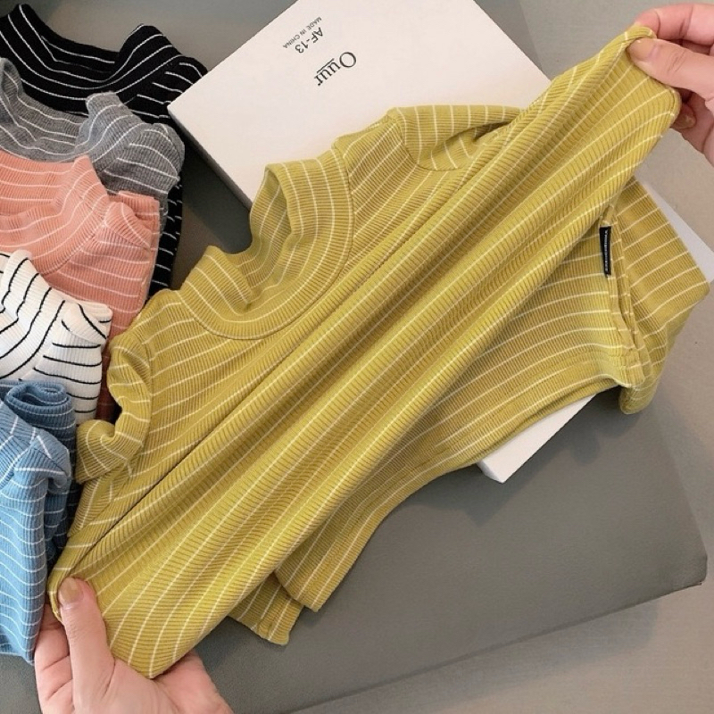 Áo giữ nhiệt cho bé trai và bé gái Batala kids, áo thu đông cổ 3cm giữ ấm cho bé từ 6-19kg