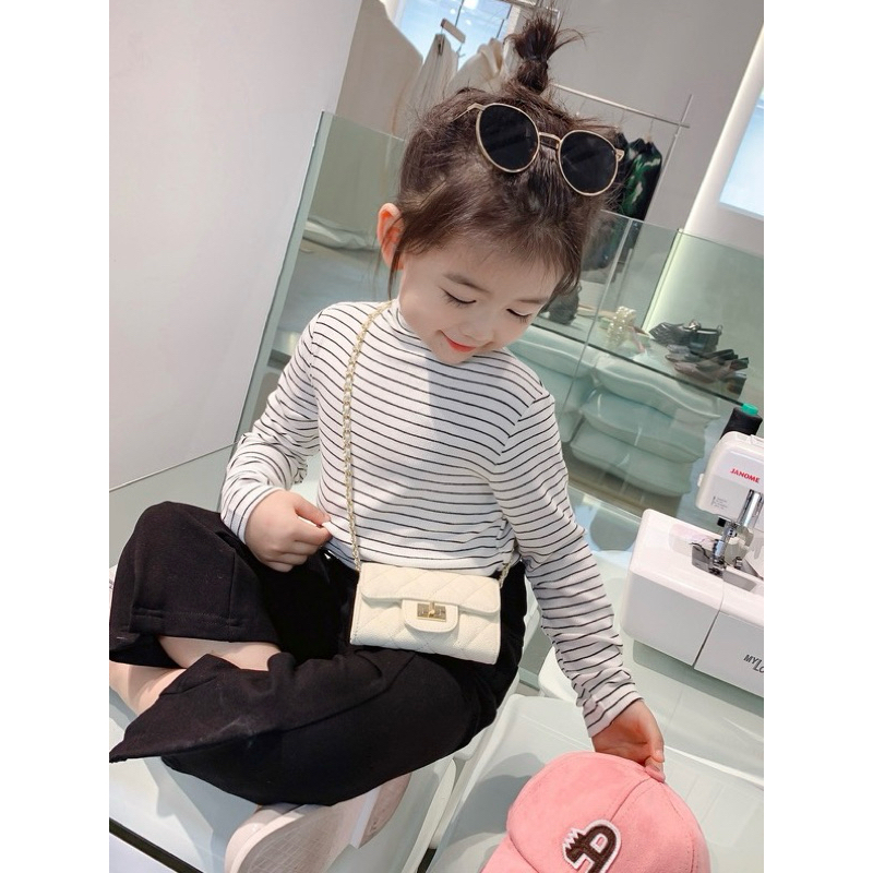 Áo giữ nhiệt cho bé trai và bé gái Batala kids, áo thu đông cổ 3cm giữ ấm cho bé từ 6-19kg