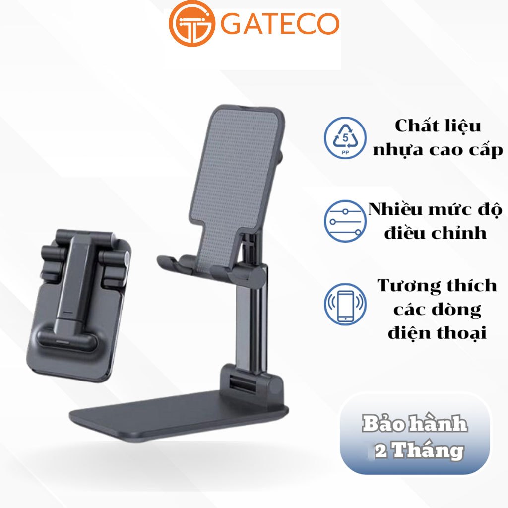 Giá đỡ Điện thoại Kim loại 360 Gấp Gọn Kệ Để Điện Thoai Tiện Lợi Để Bàn Nhỏ Gọn Tiện Dụng - Gateco | BigBuy360 - bigbuy360.vn