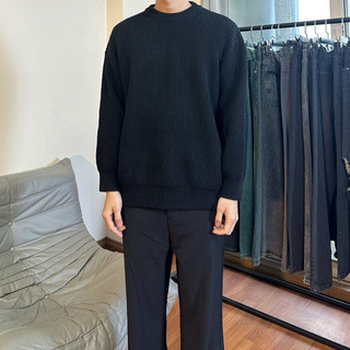 Áo len nam basic dáng rộng oversize knit sweater phong cách basic, grunge, cozy