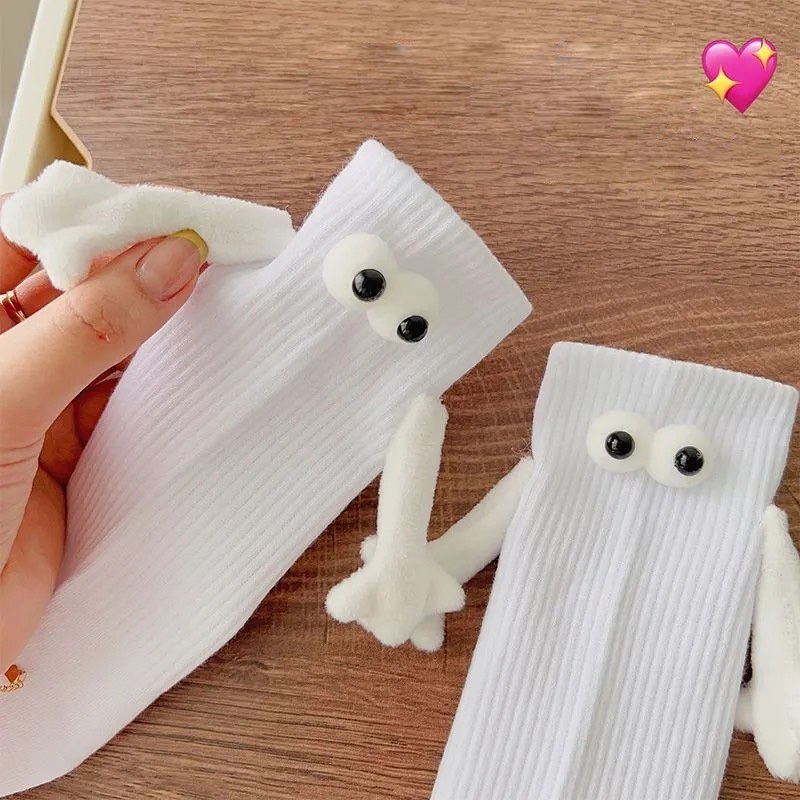 Tất nắm tay từ tính, tất đôi, tất dài đến bắp chân hợp thời trang và cá tính cho bé trai và bé gái