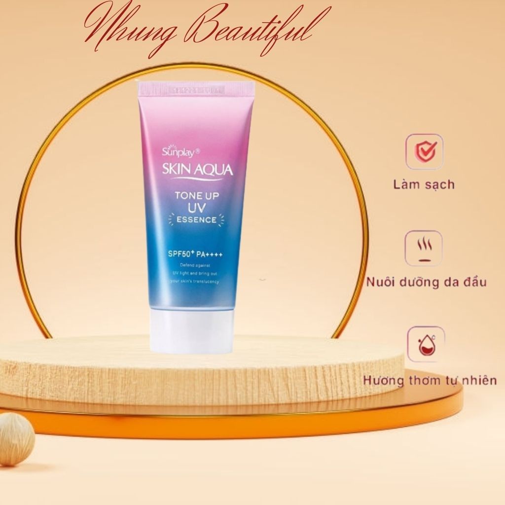 Tinh Chất Chống Nắng Skin Aqua Tone Up UV Essence Nâng tone da 80g