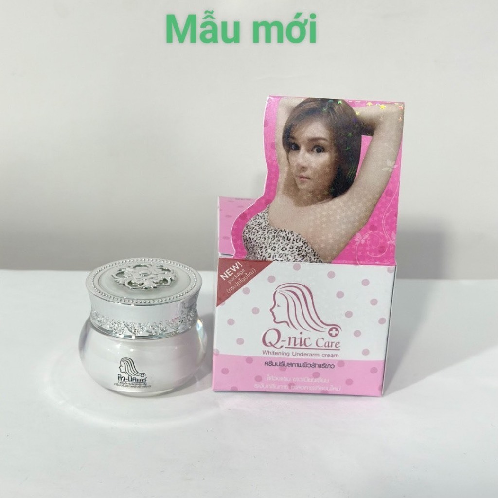 Kem nách Qnic Care giúp giảm thâm nách, gối, tay-mẫu mới