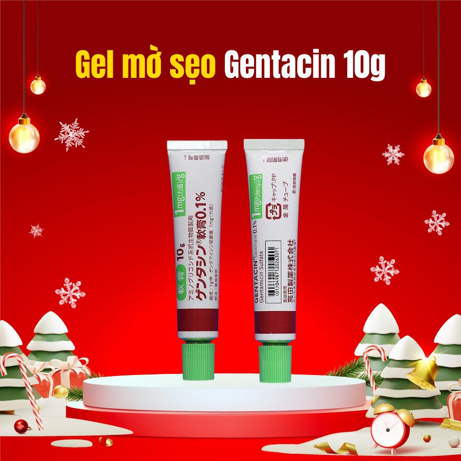 Kem mờ sẹo Gentacin Nhật Bản giảm thâm xoa sẹo hiệu quả 10g