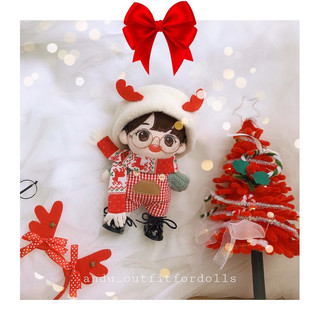 "có sẵn"set noel 1 outfit cho labubu17cm/ doll 10-15-20cm