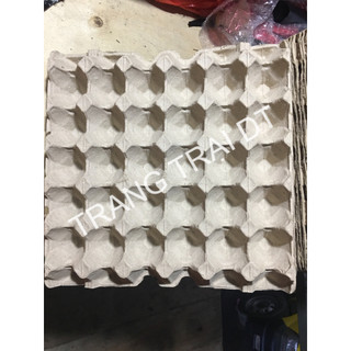 Vỉ giấy đựng trứng, khay trứng giấy - Hàng nhập khẩu Malaysia mới cứng (100%) dùng đựng trứng gà, trang trí, tô màu,…