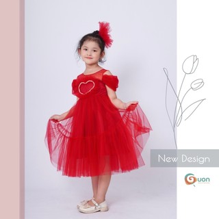 Đầm công chúa GUON cho bé gái từ 11kg đến 45kg - Flora