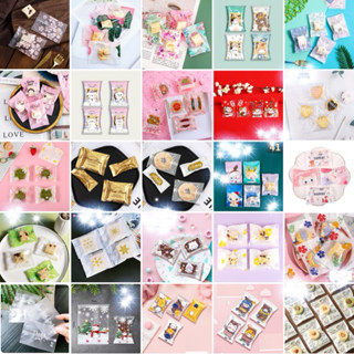  100 Túi đựng cookie bánh quy bánh hành  kẹo 7x10cm  nhiều mẫu  