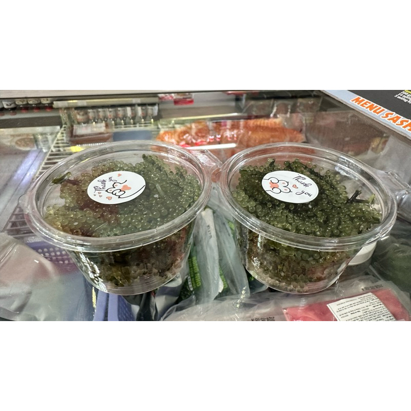 Rong nho tươi ăn kèm - 1 hộp