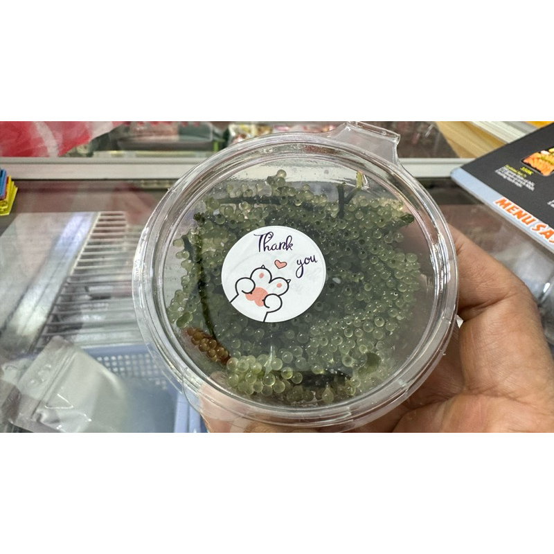 Rong nho tươi ăn kèm - 1 hộp