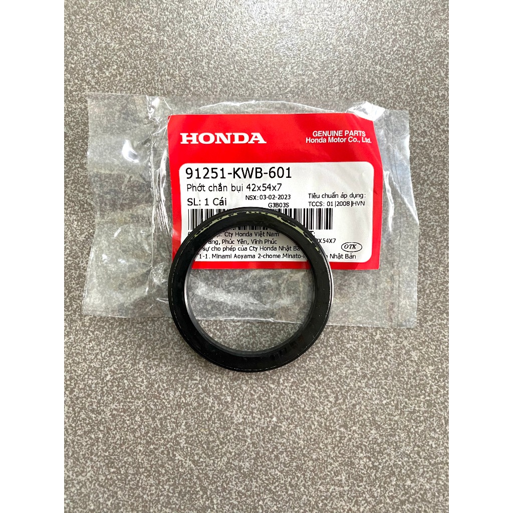 Phớt đùm trước ngay công tơ mét xe future led future mập s110 rsx110 rs110 chính hãng 91251KWB601