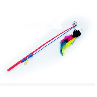 Cần câu chuột nhựa chuông co giản