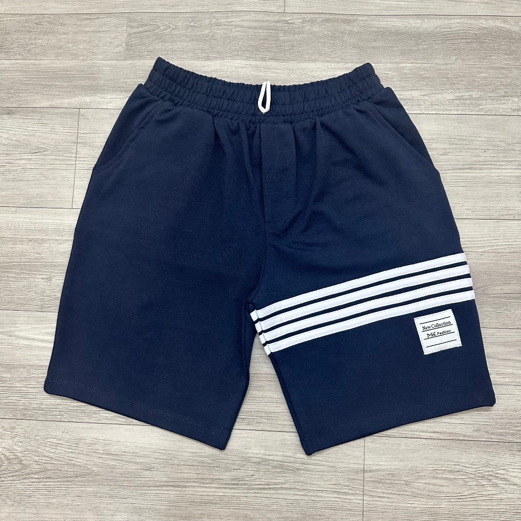 Quần đùi kẻ sọc 100% Cotton ⚡SIÊU ĐẸP ⚡cho bé trai và bé gái 18-45Kg