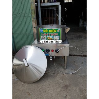 [miễn ship gọi 0962908510] Nồi tráng bánh cuốn  ĐK 40cm ( tặng vải và que lấy bánh)