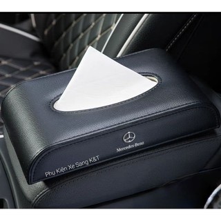 Hộp khăn giấy mercedes cao cấp