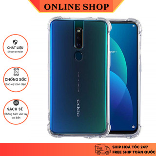 Ốp chống sốc Oppo F3/ F7/ F9/ F15/ F11/ F11 PRO/ F1S trong suốt dày dặn, cao cấp, bo 4 góc