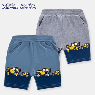 Quần hè cotton bé trai Be Top pha màu ô tô 2-7 tuổi A1870 - Little Maven Chính Hãng