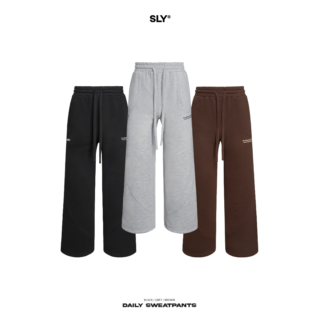 Quần dài SLY Daily Sweatpants 3 màu