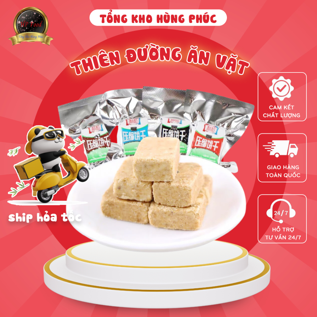 Lương Khô Mini Lila Thượng Hải - Lương Khô Tổng Kho Đồ Ăn Vặt Thơm Ngon, Mềm Đồ Ăn Nội Địa Gói Nhỏ