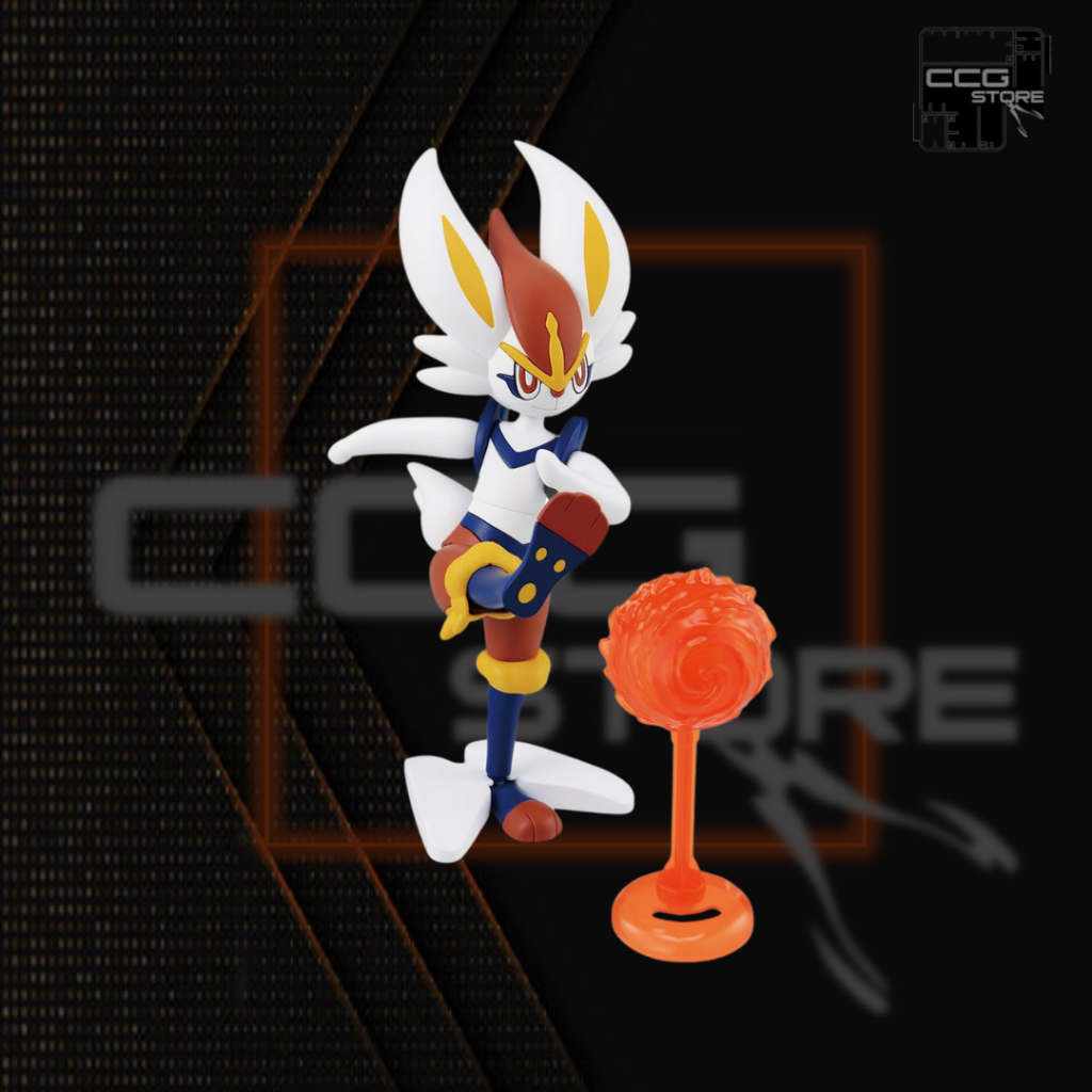Mô hình lắp ráp Pokepla - BANDAI - Pokemon Plamo Collection Cinderace