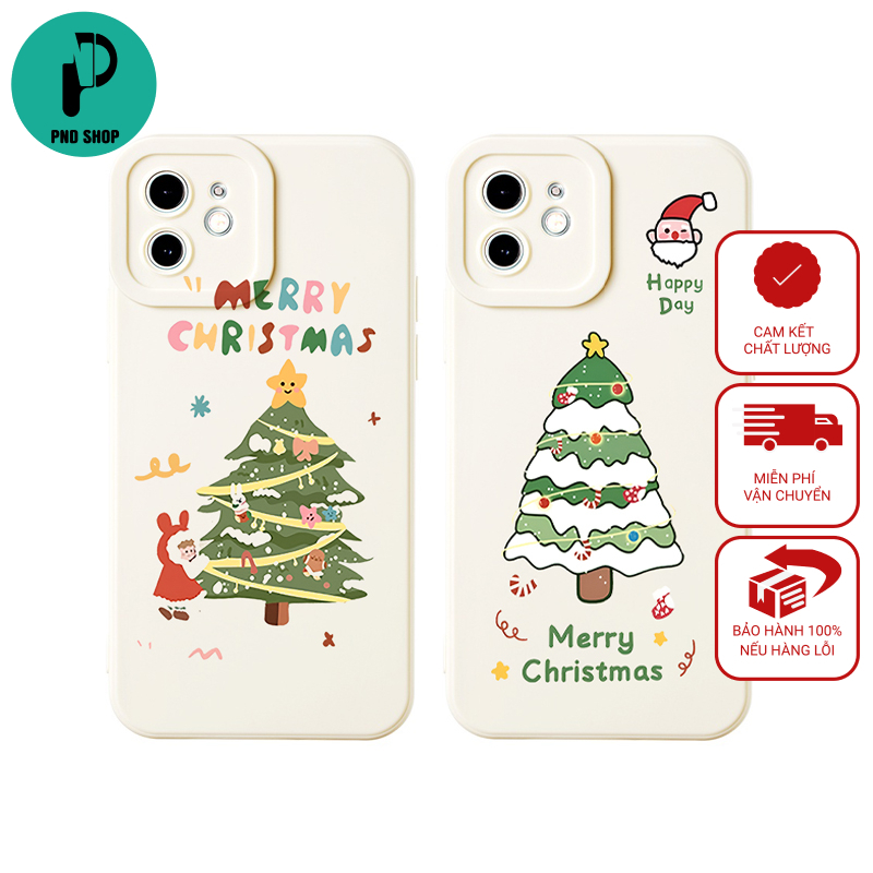 Ốp lưng Noel cho máy iphone 6 7 8 Plus X Xr XsM 11 12 13 14 15 ProMax PNDPhoneCase OM7