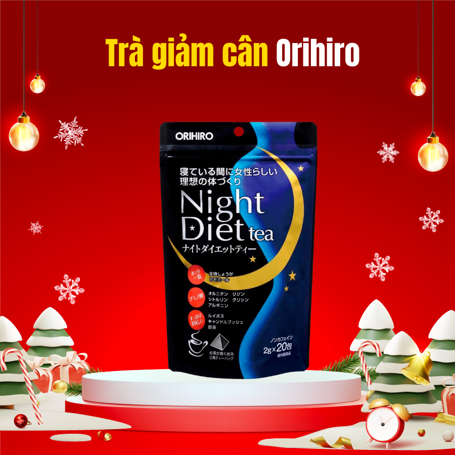 Trà giảm cân orihiro 20 gói - Nội địa Nhật