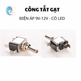 Công tắc gạt - có đèn led - 12v 20a on-off