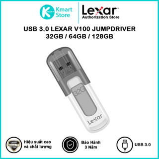  USB Lexar V100 JumpDrive 32GB   64GB   128GB - USB 3.0 - Hàng Chính Hãng 