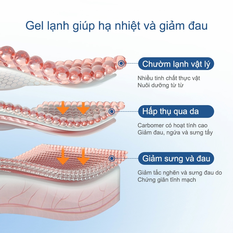 Giãn tĩnh mạch Kem chống suy giãn tĩnh mạch 20g Kem Bôi Dánh Bay Tắc Nghẽn Mao Mạch Varikosette giúp giảm đau mỏi