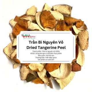 Trần bì nguyên vỏ túi 1kg việt hiệp