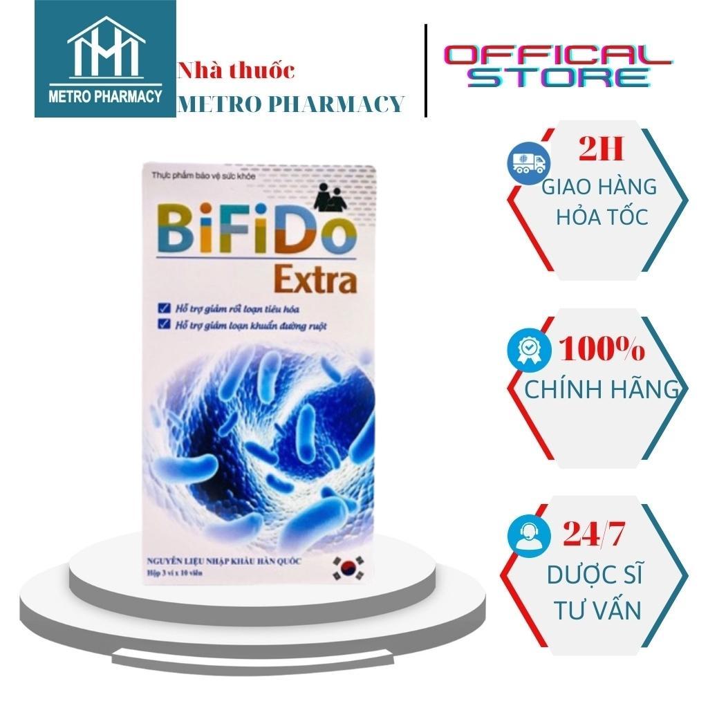 Men vi sinh Bifido Extra-Bổ sung lợi khuẩn-Hỗ trợ giảm rối loạn tiêu hóa, loạn khuẩn đường ruột, viêm đại tràng, táo bón
