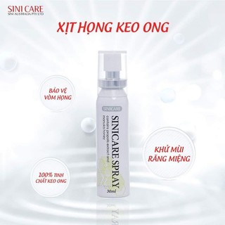Xịt họng keo ong Sinicare Propolis Spray 30ml