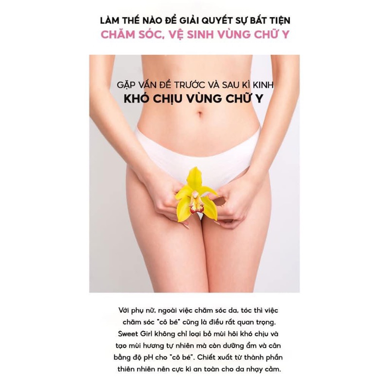 Nước Hoa Vùng Kín Cô Bé Cao Cấp Whisis Sweet Girl Inner 5ml Ngọt Ngào Tinh Tế Lưu Hương 48H