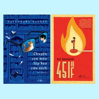 Sách - combo chuyện con mèo lập kèo cứu sách - 451 độ f