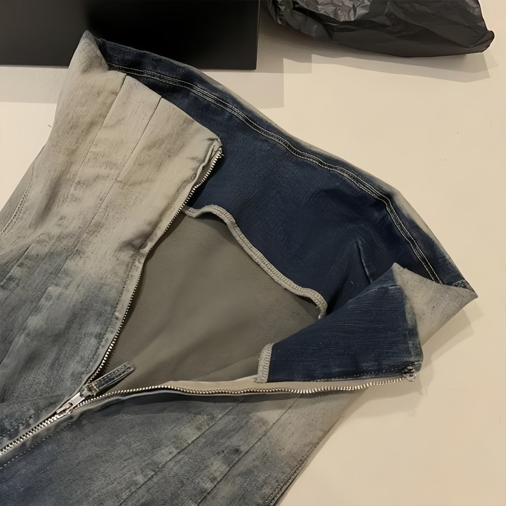 UV001 Váy bò ôm body đuôi cá dài xuân hè Jeans Denim xanh xinh Sẵn IB GIảm 30K