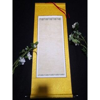 Biểu lụa viết thư pháp cao cấp 35cm