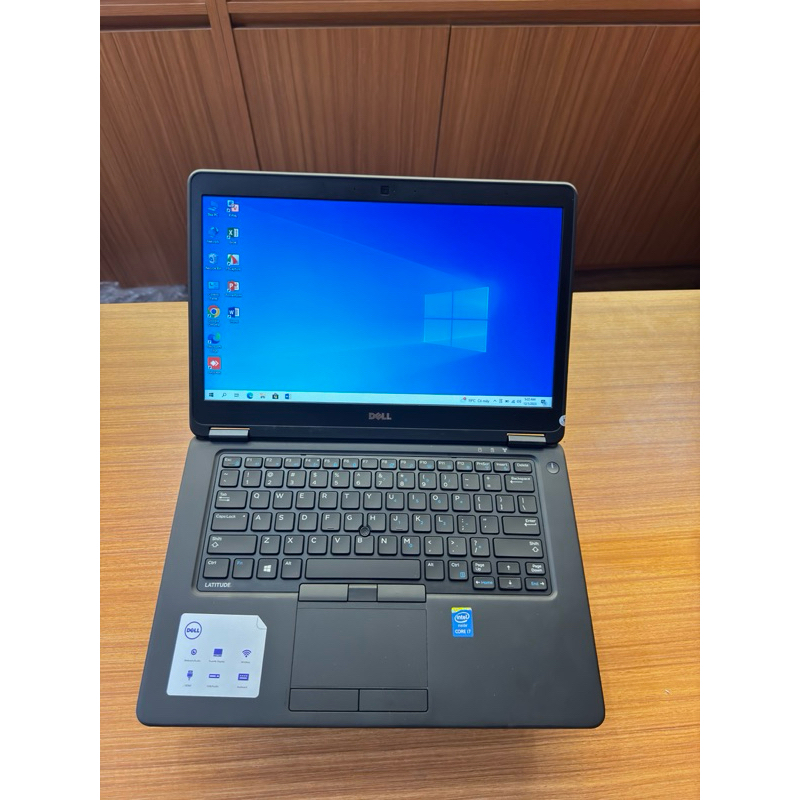 Laptop Cũ Rẻ Dell Core i7 Ram 8Gb/Ổ SSD 128G+256G/Màn To  Màu Trắng đẹp lung linh / Chạy 24/24 99% Phím led