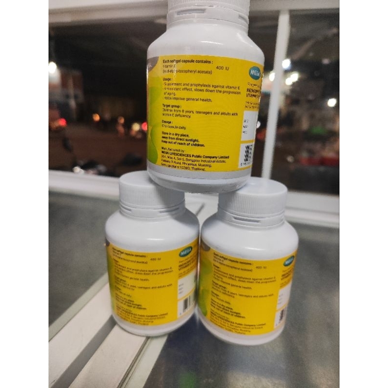 Viatmin E 400IU  c/30