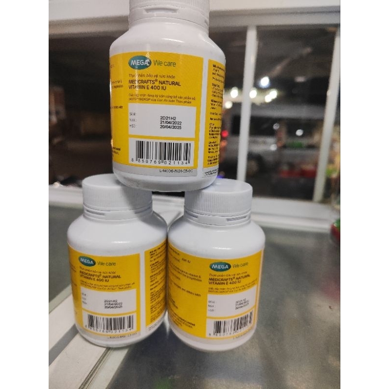 Viatmin E 400IU  c/30