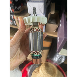 Rotor máy xoa vữa geox rute gl390 loại 5 răng dấu sắc thân 34mm dài 140mm