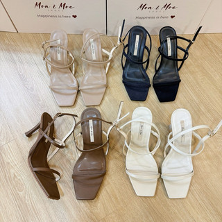 Sandal cao gót 9 phân dây Moa & Moe Shoes gót nhọn