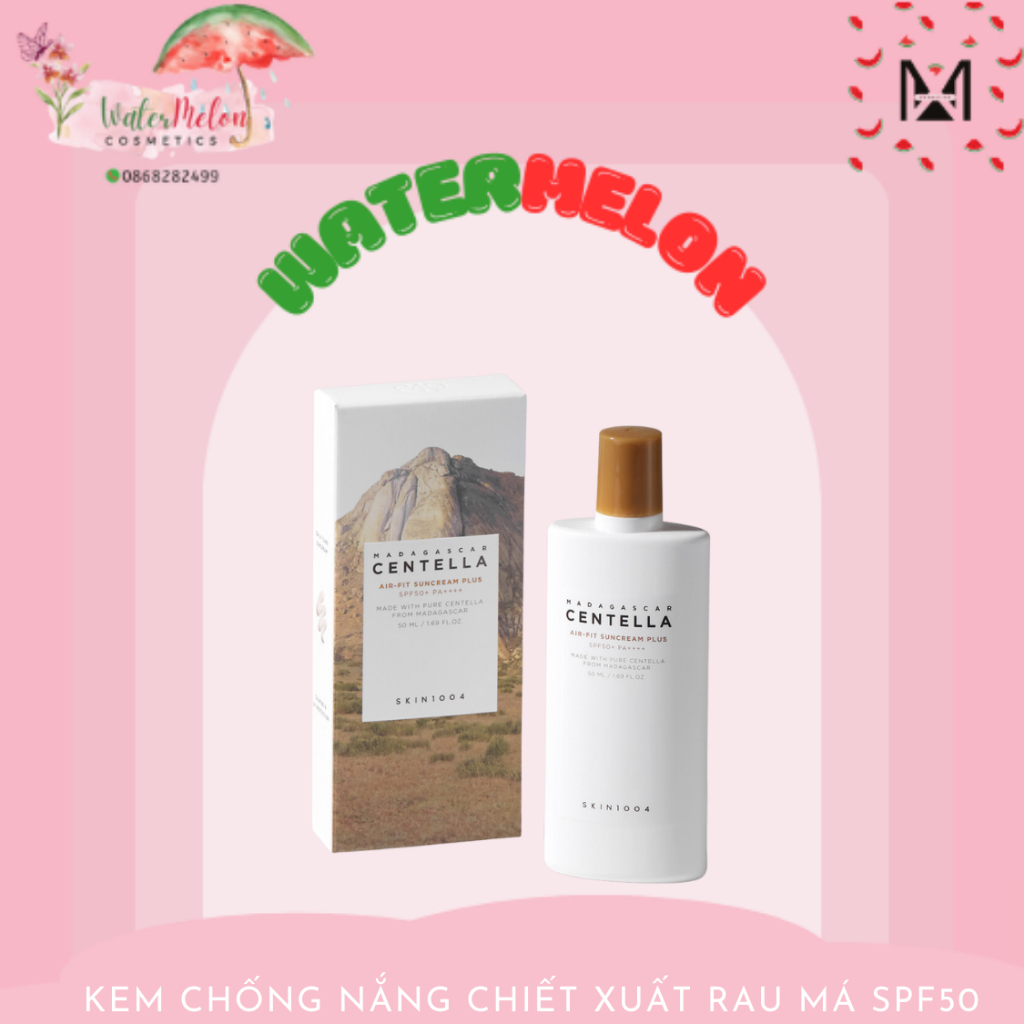 Kem chống nắng Centella Skin1004 Madagascar Airfit Suncream Plus SPF50+ PA++++ 50ml