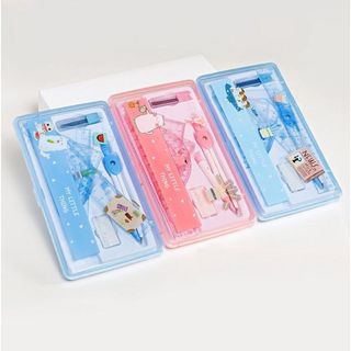 Bộ compa eke 7 món 8025 / Compa bộ eke chì kim 80255