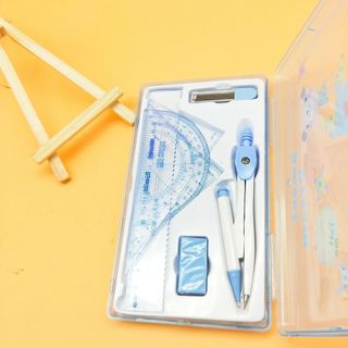 Bộ compa eke 7 món 8025 / Compa bộ eke chì kim 80255