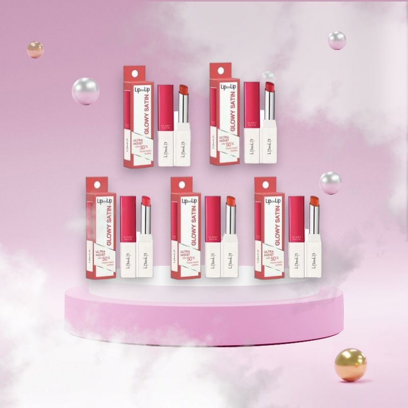 Son trang điểm dưỡng môi Lip On Lip Glowy Satin (2.2g)