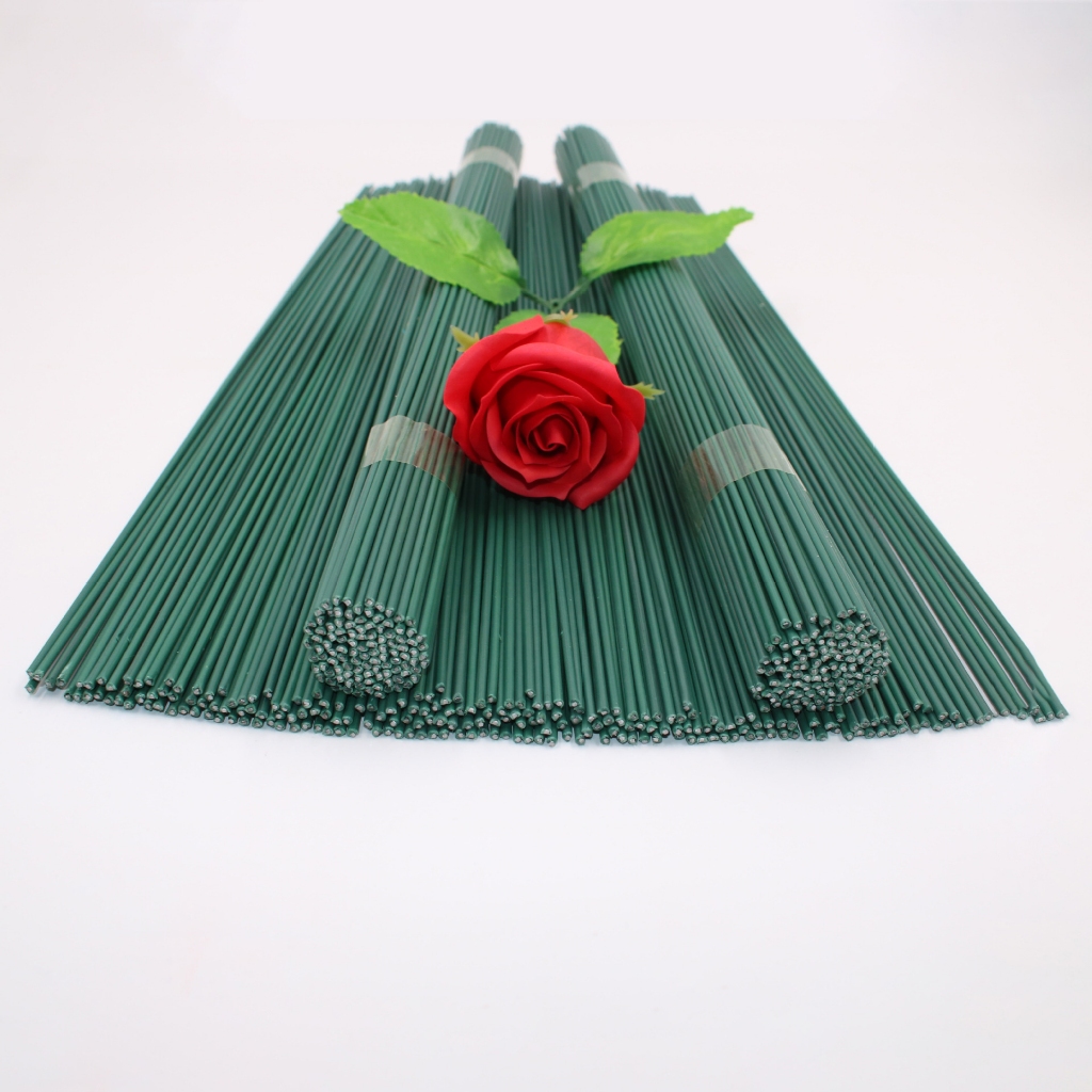 Set 50 Cành kẽm làm hoa handmade dài 30cm Hapi Toys - Kẽm Cành 2mm lõi thép bọc nhựa cắm hoa sáp,hoa giấy