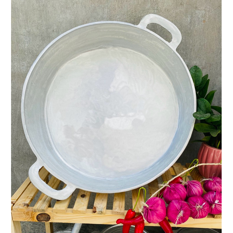 Chảo gang đúc nguyên khối, chảo gang đáy bằng size 26-30-32-36 CM - Chảo chống dính, chiên, rán, xào